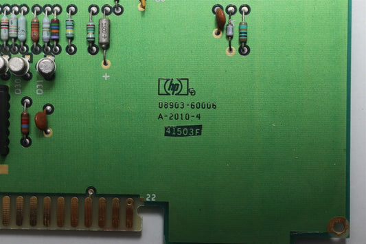 HP Agilent 8903A Audio Analyzer 20Hz-100kHz Board 08903-60006