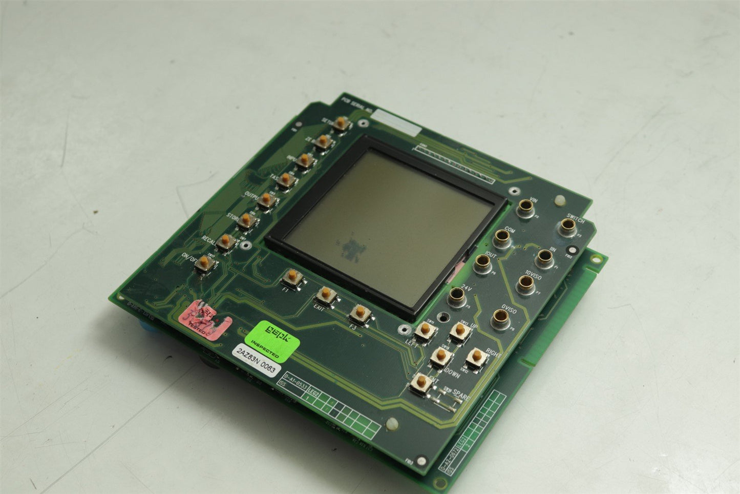 Druck DPI 610 Pressure Calibrator Front Panel Board Assy 2AZ83N 006