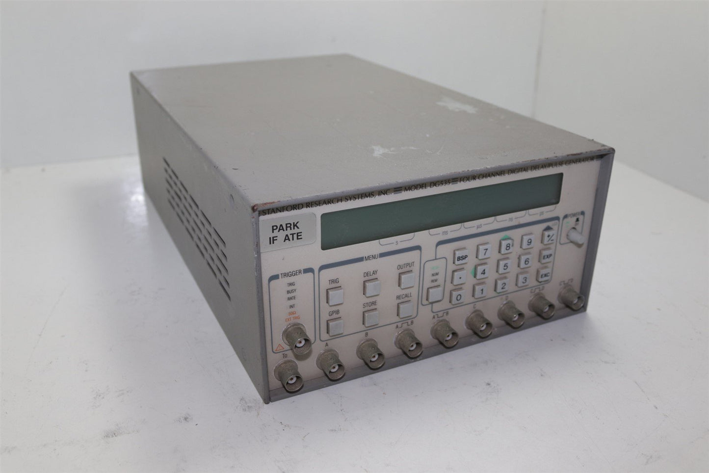 SRS Stanford Research DG535 Four Channel Digital Delay Pulse Generator Option 01