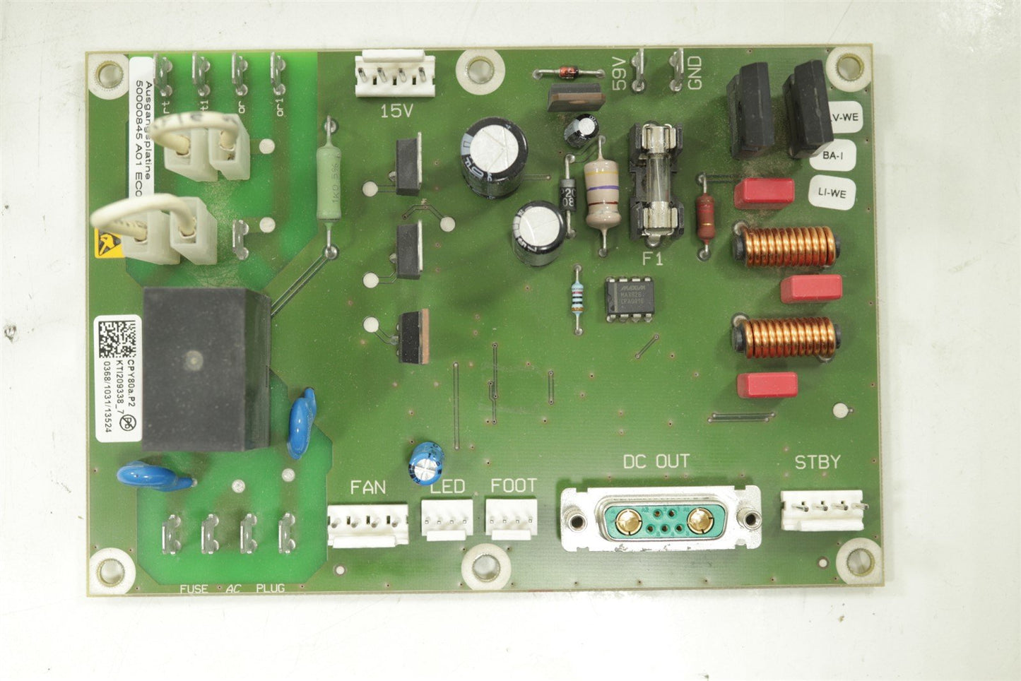 GE General Electric Voluson 730 Ultrasound Power Supply + Communication Boards