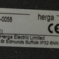 Herga Light Duty Footswitch 6210-0058