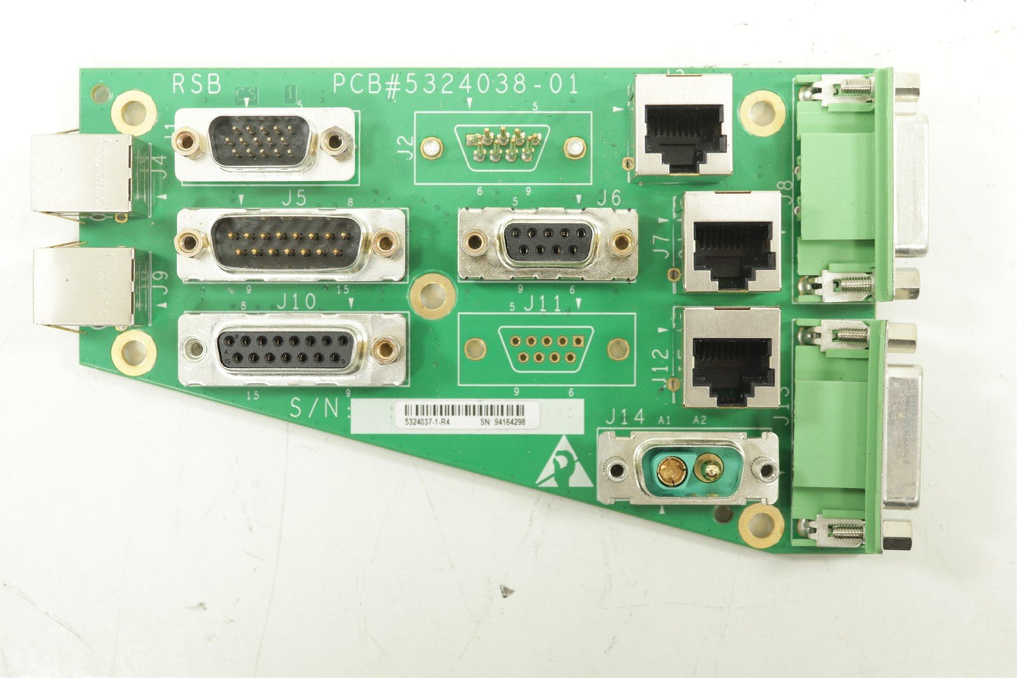 Beckman Coulter CYTOMICS GE Healthcare RSB 5324038-01 Board 5324037-1R4 PCB Card