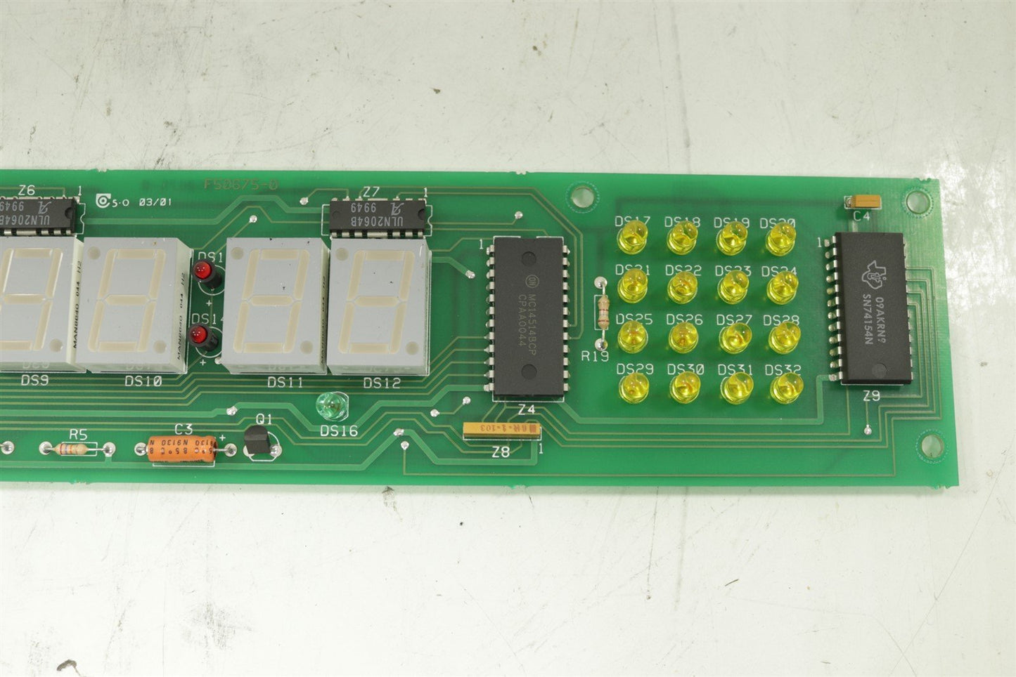 Thermo Electric RC-5C PLUS LED DISPLAY BOARD ASSY 50679 REV 3