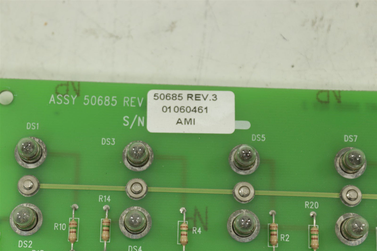 Thermo Electric RC-5C PLUS SWITCHES & INDICATORS BOARD ASSY 50685 REV 3