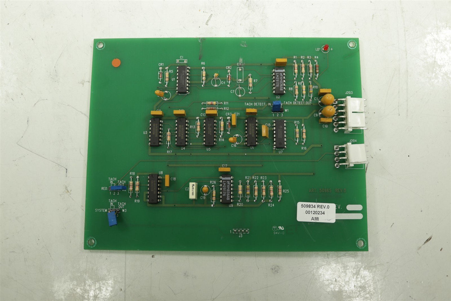Thermo Electric RC-5C PLUS HIGH SPEED CENTRIFUGE PCB ASSY 509834 REV 0
