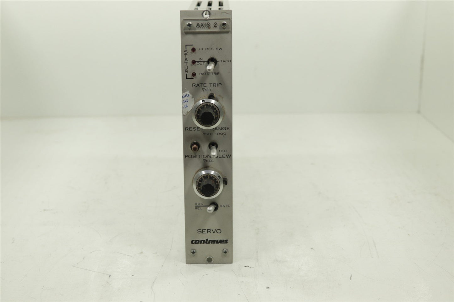 Servo 711015-1-B-1090 Part of Contraves Dual Motion Axis Rate Table 57Cd-2/30H