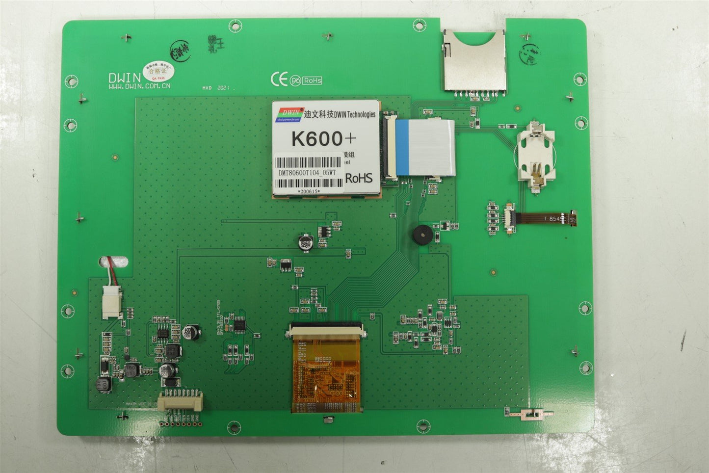 Dwin Touch Screen With DMT80600T104_05WT