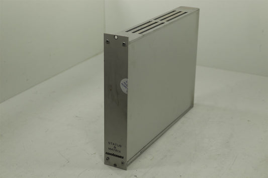 Status & Matrix 704176-3H 1063 Contraves Dual Motion Axis Rate Table 57Cd-2/30H