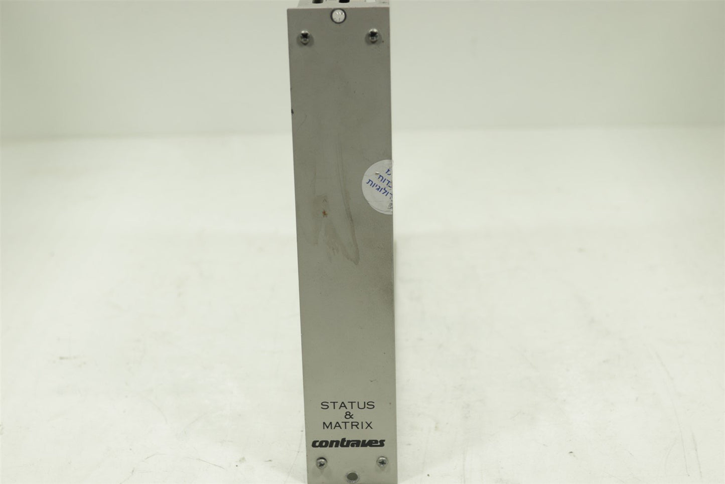 Status & Matrix 704176-3H 1063 Contraves Dual Motion Axis Rate Table 57Cd-2/30H