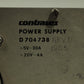 Power Supply P/N D704738 of Contraves Dual Motion Axis Rate Table 57Cd-2/30H
