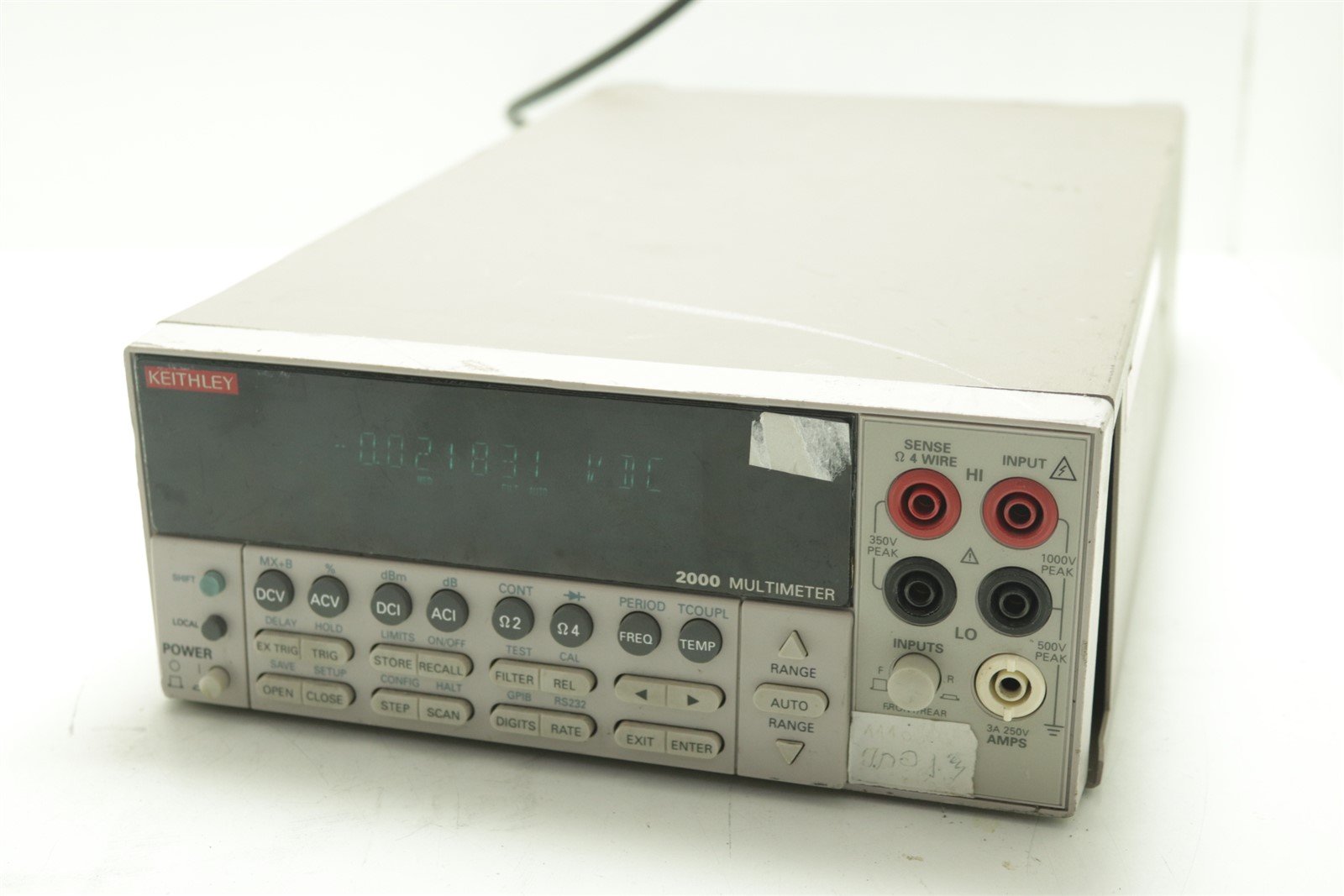 Keithley 2000 Digital Multimeter 6½ Digits – part2Go