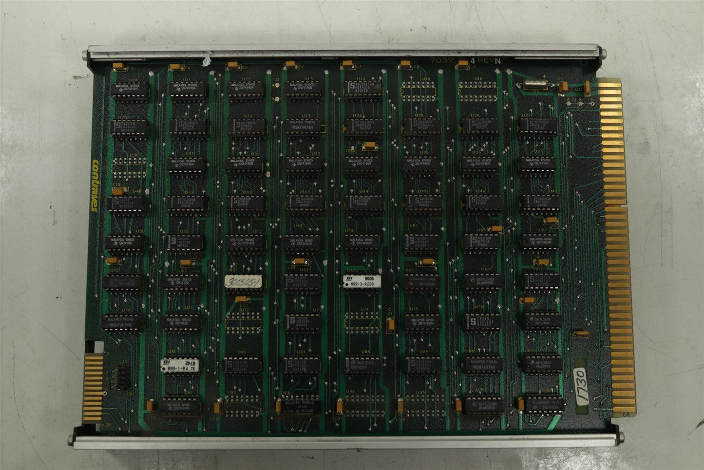 PCB P/N 703945-4-N-1730 Part of Contraves Dual Motion Axis Rate Table 57Cd-2/30H