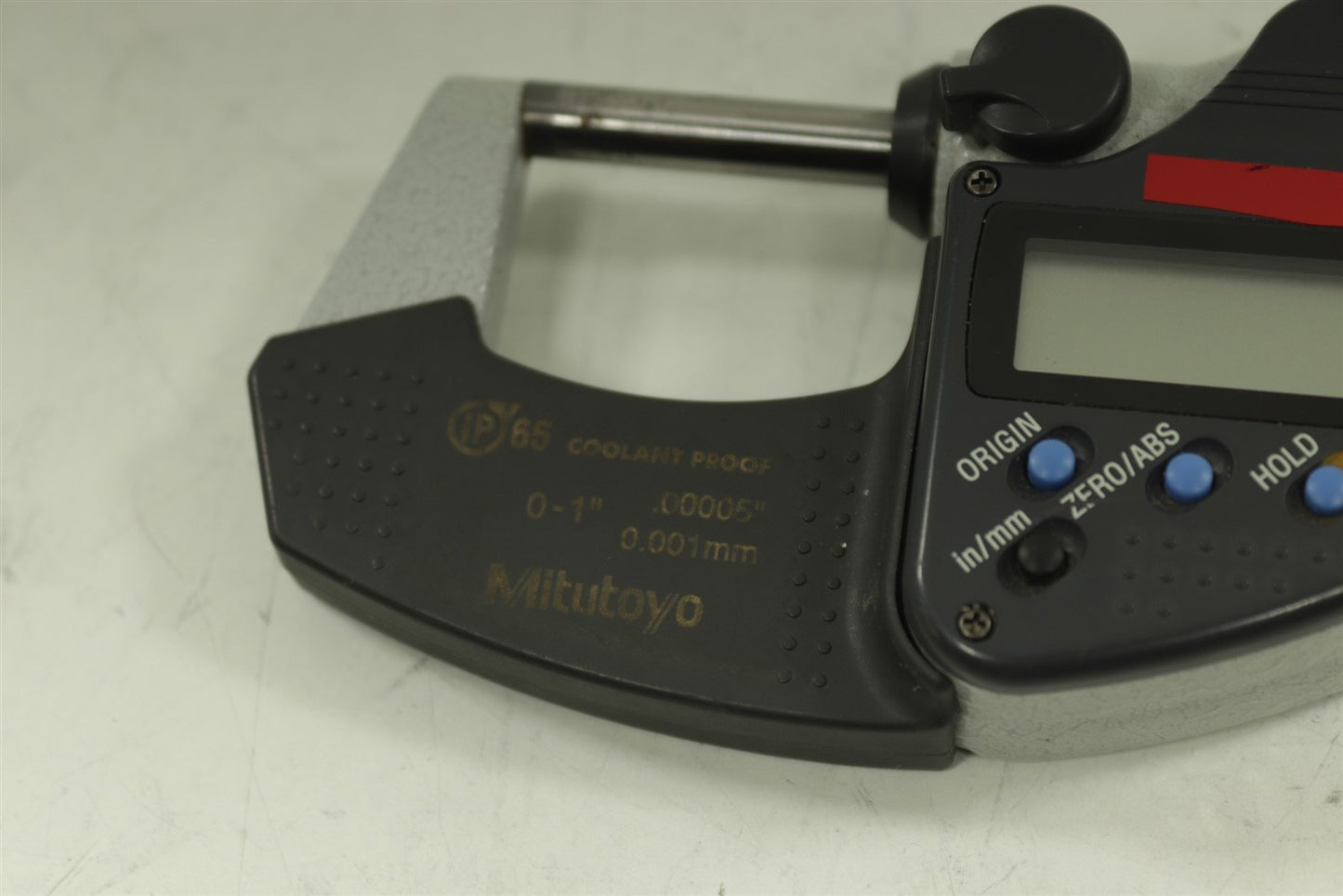 Mitutoyo Digimatic Digital Micrometer LCD Display 1" 25mm 0.001mm