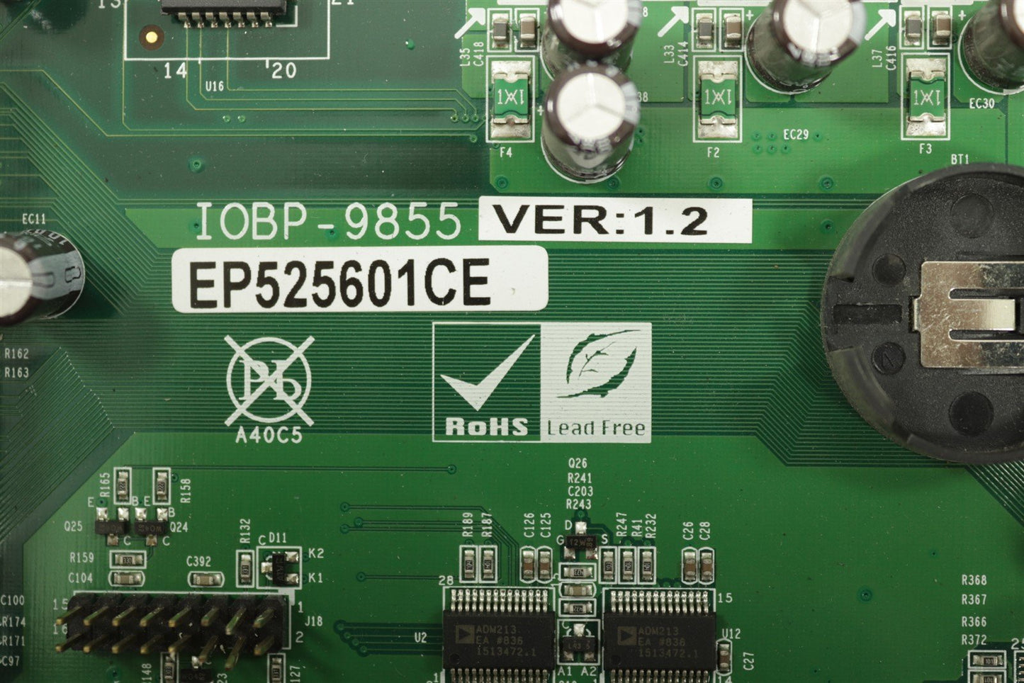 Aloka SSD 3500 Ultrasound CPU Interface IOBP-9855 EP525601CE