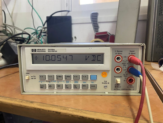 HP Agilent 3478A Digital Multimeter Tested Working!