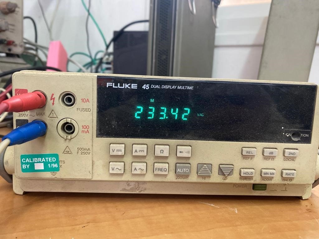 Fluke 45 Dual Display Digital Multimeter Tested Working