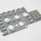 Tektronix TDS 320 Two Channel Oscilloscope Cilicon Knobs Buttons