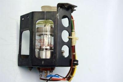 ITT ELECTRON TUBE 7583 WITH MOUNT HOUSING SOCKET TOP CONNECTOR USA 7018