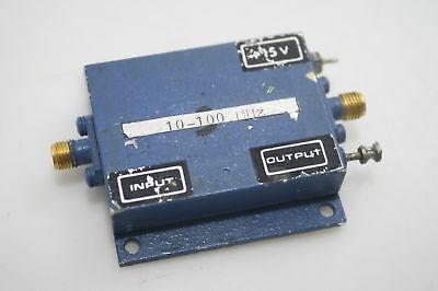 Microwave RF Power Amplifier 10-100MHz 15dBm 43dB gain Tested