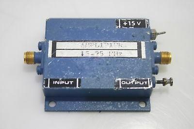 Microwave RF Low Noise Power Amplifier 10-100MHz 20dBm 38dB gain SMA Tested