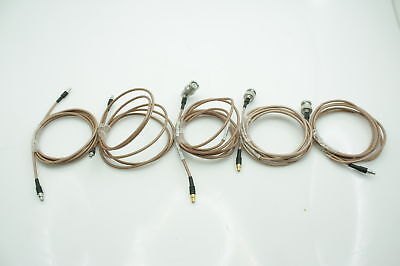 Set of 5 Cables for National Instruments MCX to MCX / BNC 1.40 1.50 1.70 M