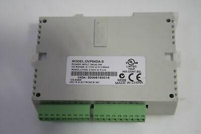 DELTA Electronics DVP04DA-S Micro Processor Input 24V dc 4W