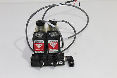 Lumenis Baccara Gem-Sol GEM-B-27 Selenoid Valve Normally Closed 12VDC 5.5W