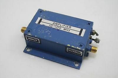 Microwave RF Power Amplifier 10-100 MHz 20dBm 38dB gain TESTED