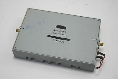 Microwave RF Power Amplifier 100-180MHz 28dBm 23dB gain SMA Tested