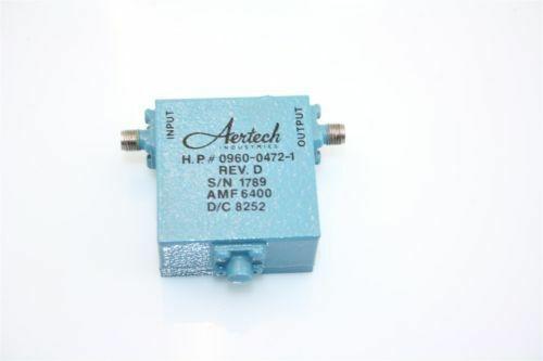 Aertech HP 0960-0472-1 RF Isolator AMF 6400 D/C 8252