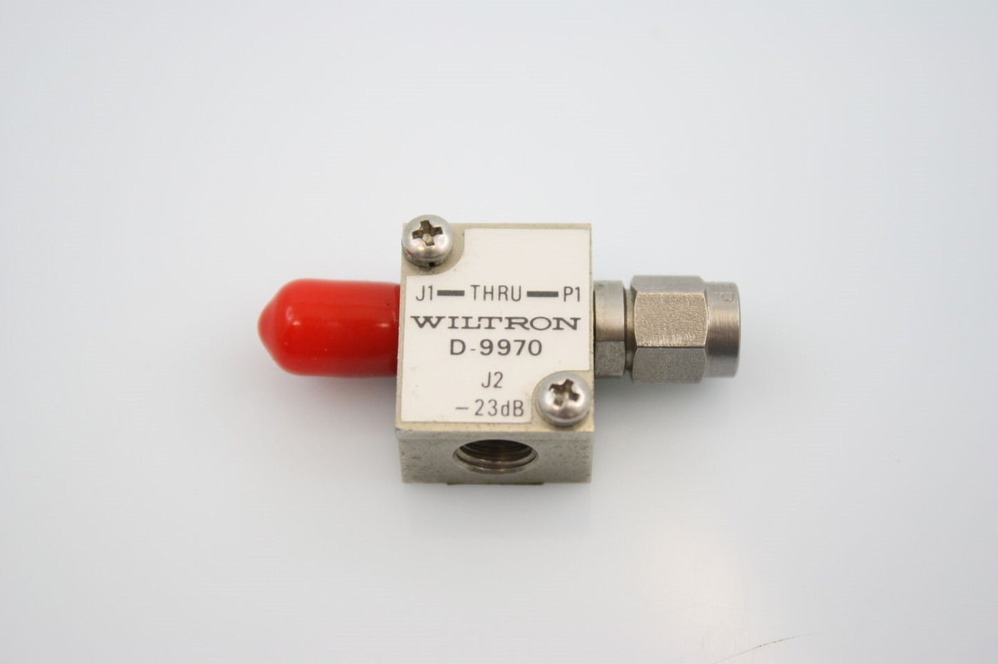 Wiltron Microwave RF Directional Coupler D-9970 10MHz 18GHz 23dB coupling TESTED