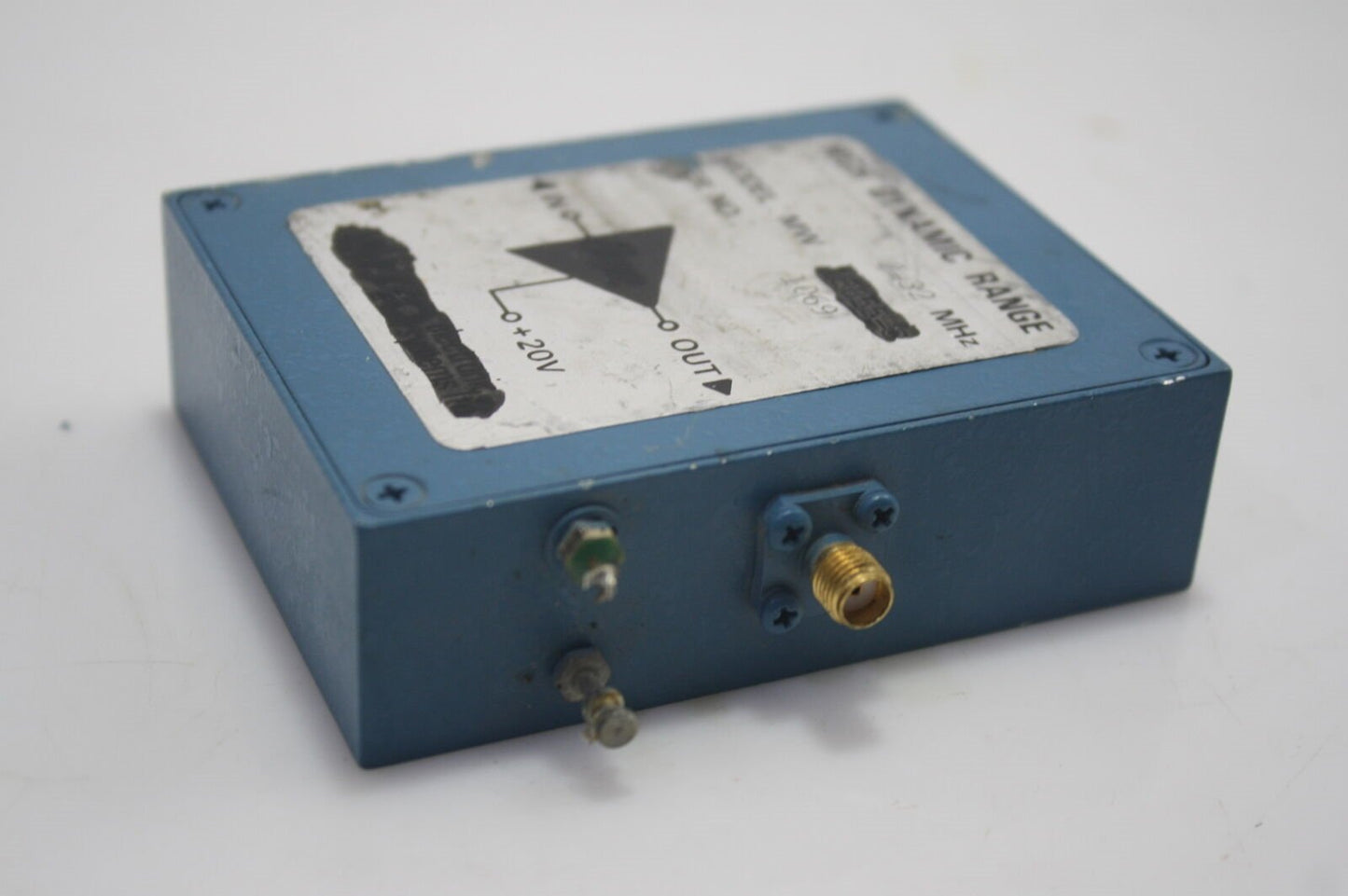 RF Microwave Power Amplifier 2-32 MHz 32dBm 16dB gain Tested