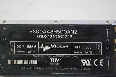 VICOR Power Supply 300V 555.6W To 48V 500W V300A448H500AN2