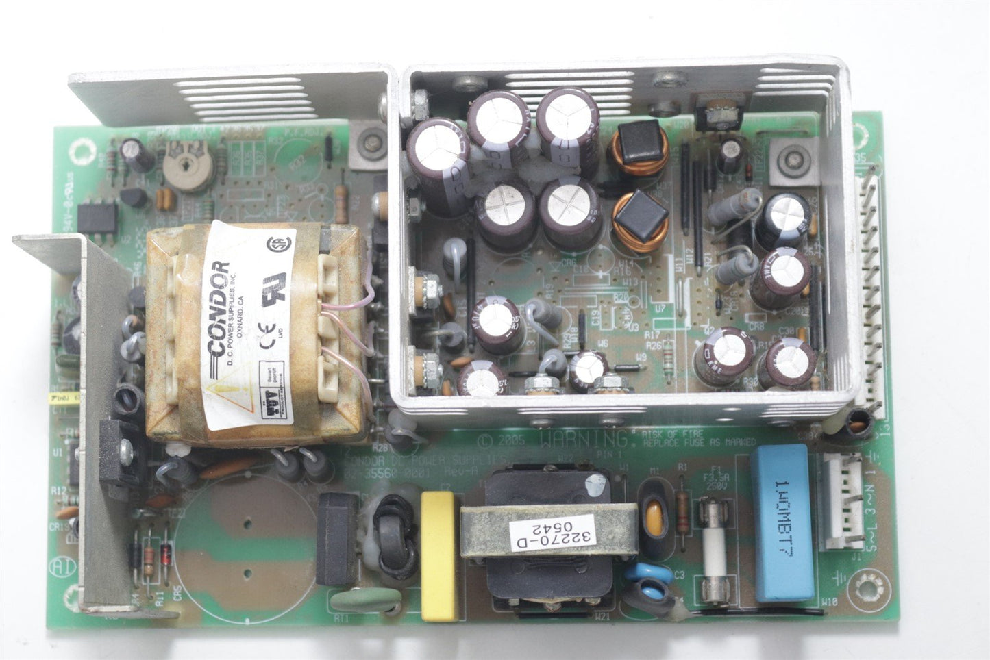 Condor DC Power Supply 02-32117-0071E I:100-240V O:+5 +24 +/-15