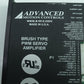 Advanced Motion Controls Brush Type PWM Servo Amplifier 30A8T