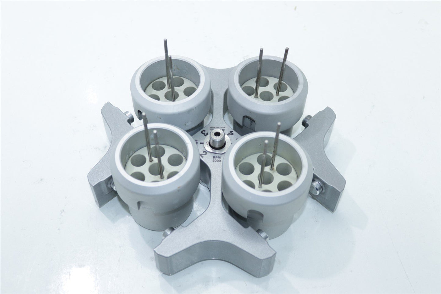 Hettich U 320 Benchtop Centrifuge Swing Out Rotor + 4 Buckets + Tube Adapters