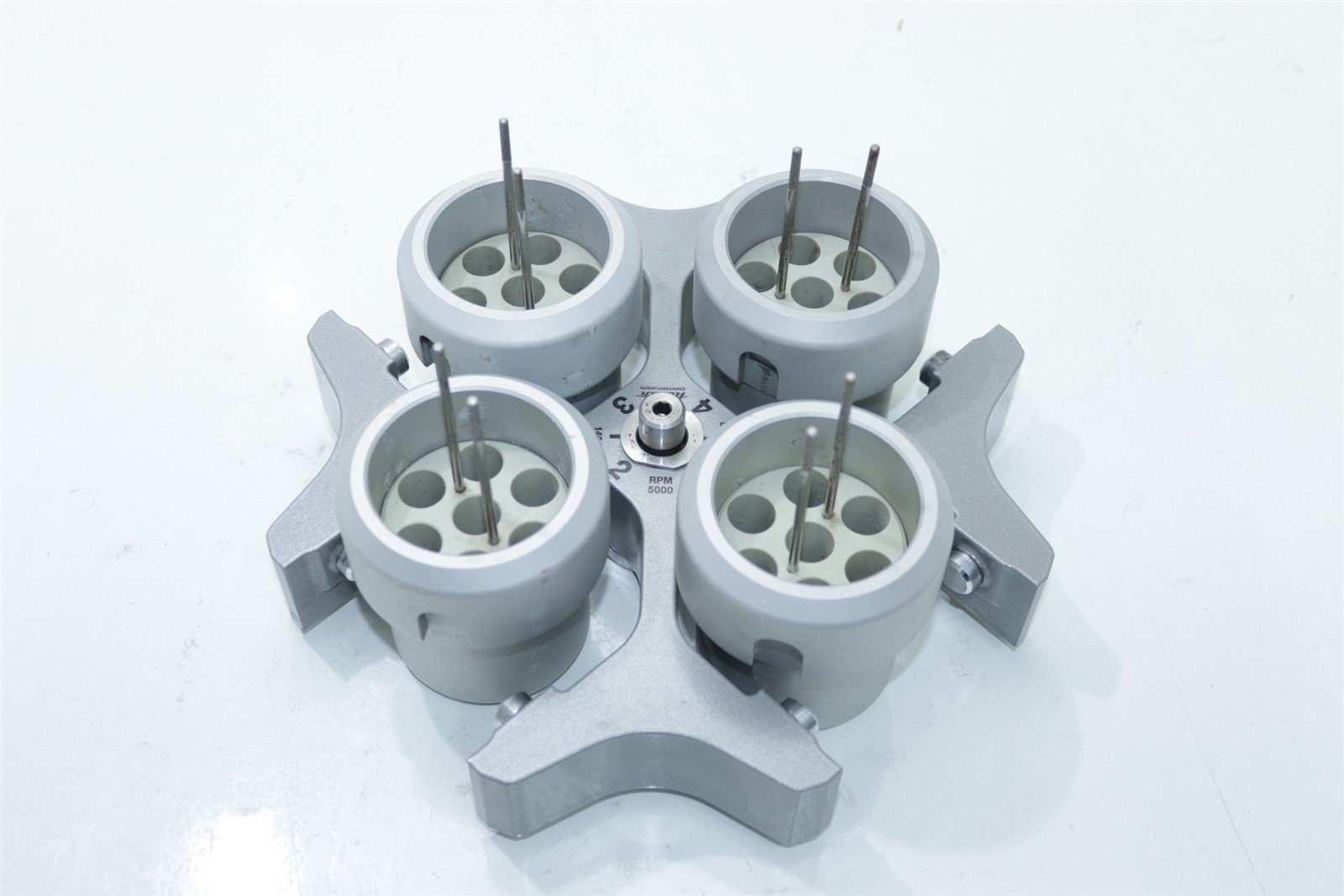 Hettich U 320 Benchtop Centrifuge Swing Out Rotor + 4 Buckets + Tube A ...