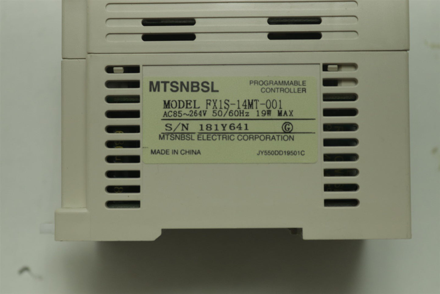 Mitsubishi PLC Programmable Controller FX1S-14MT-001 FX1S14MT001