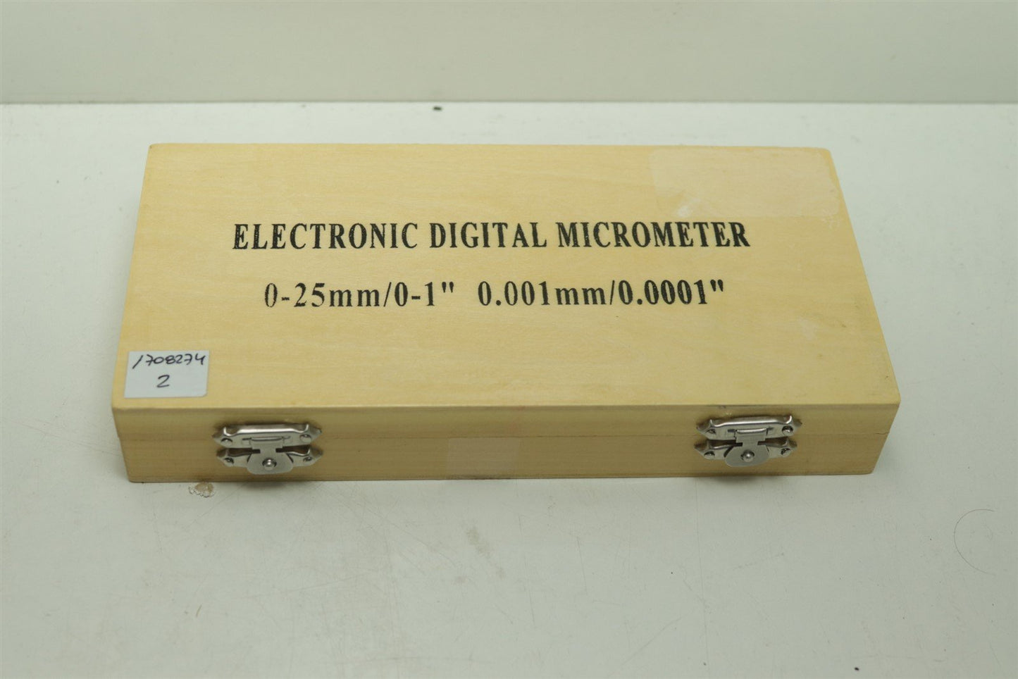 Metric IP65 Digital Micrometer 0-25mm/0-1" 0.001mm/0.0001"