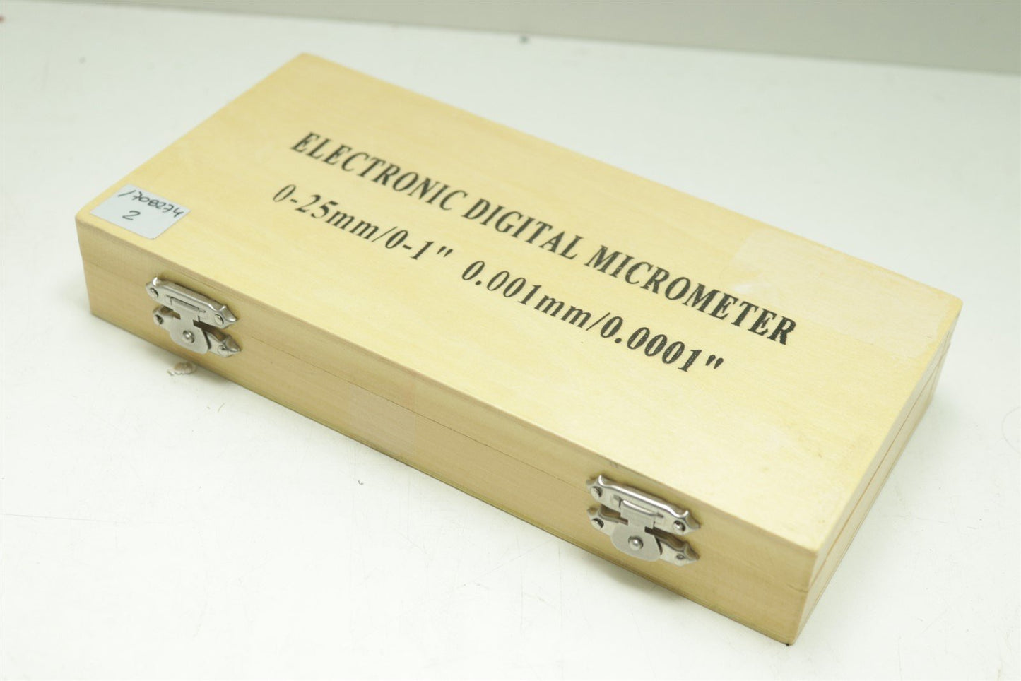 Metric IP65 Digital Micrometer 0-25mm/0-1" 0.001mm/0.0001"