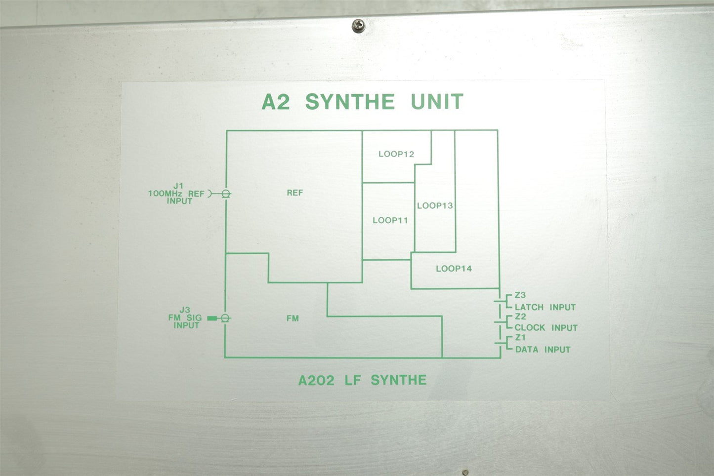 Anritsu MG3633A Synthesized Signal Generator 10kHz-2700MHz A2 Synthe Module