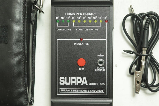 Surpa 385 Surface Resistance Checker With Case