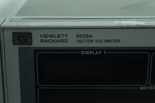 HP Agilent Vector Volt Meter 300KHz-2GHz 8508A