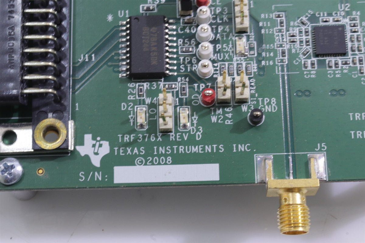 Texas Instrument Rf Texas Instruments TRF376X Rev D Evaluation Board Assy RF Developmental ...