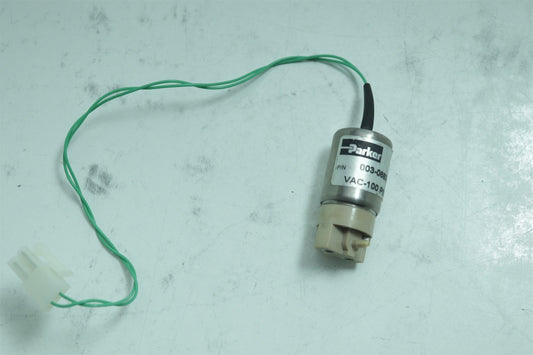 Parker Miniature Inert Liquid Valve 003-0683-900 VAC-100PSIG DC 12V