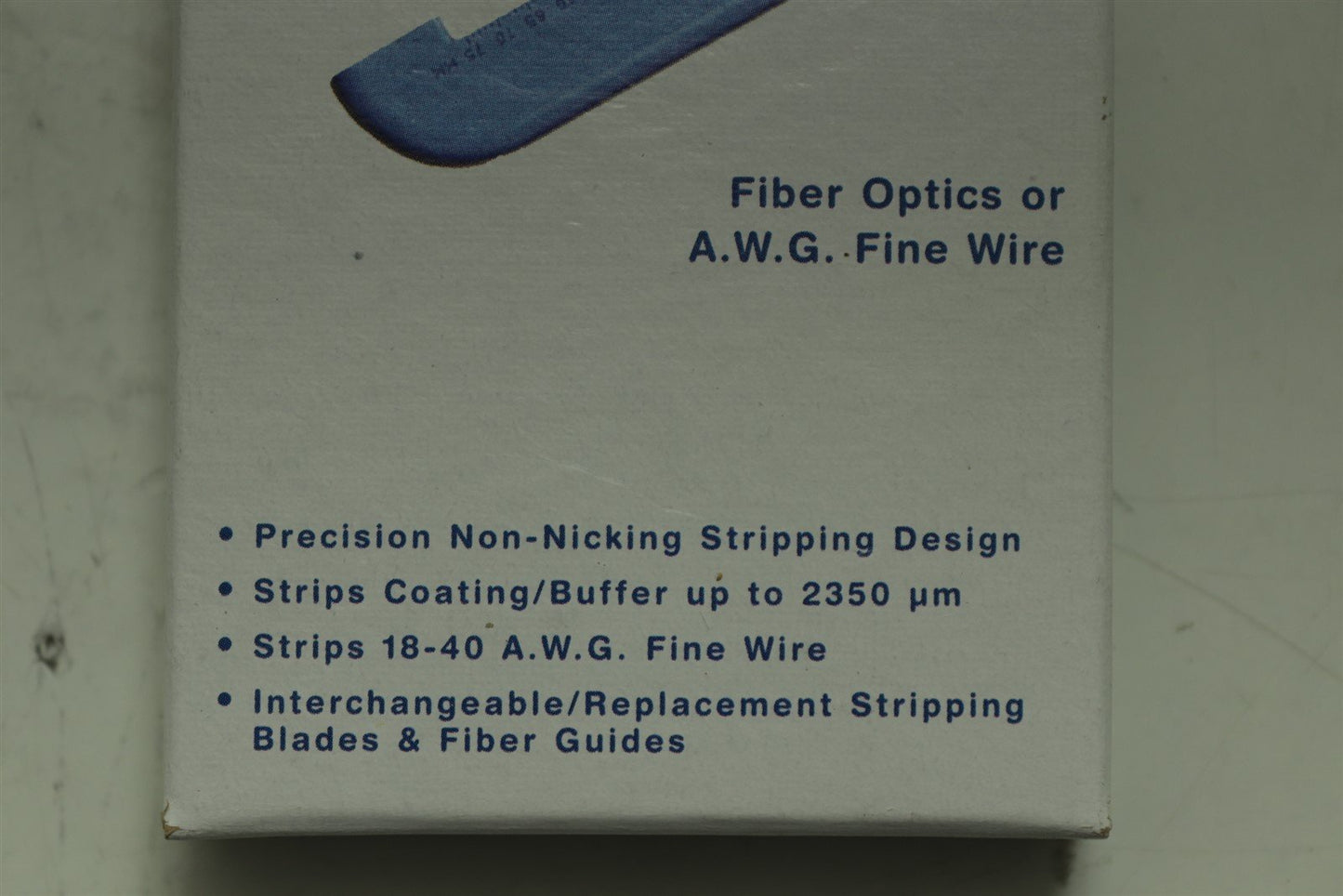 Micro Electronics Micro-Strip MS1-0268-31-FS Fiber Optics Precision Stripper