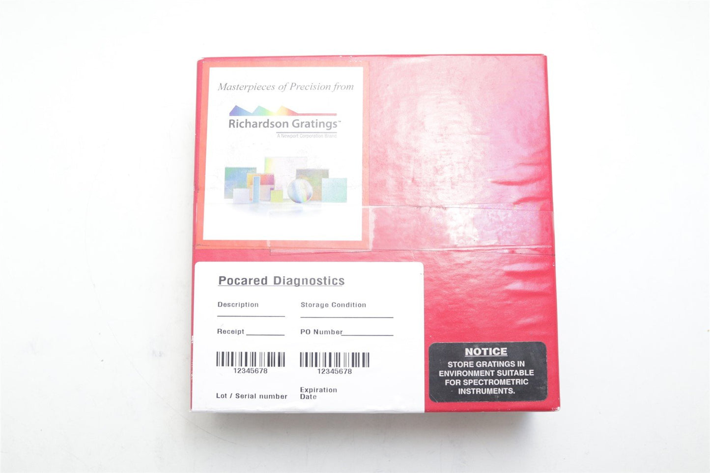 Richardson Gratings Plane Ruled Reflection Grating 1200 Grooves 53033BK01-030R