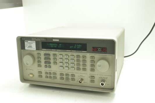 HP 8648A 100 kHz - 1000 MHz Signal Generator OPT 1E5 1EP Tested & Calibrated!