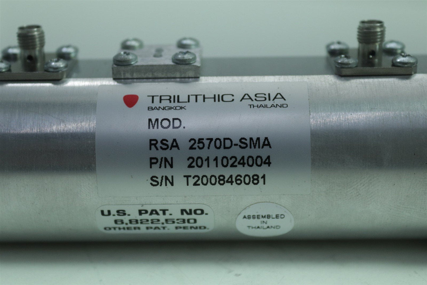 Trilithic 2570D-SMA Step Attenuator 2011024004