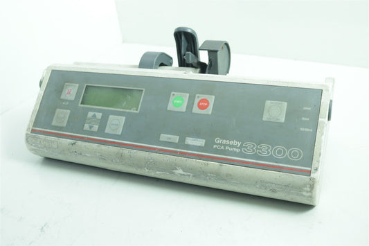 GRASEBY 3300 PCA Pump Syringe Driver Infusion Pump Fluid Administration